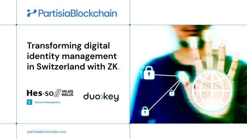 DuoKey e-ID partnership with HES-SO Valais-Wallis and Partisia Blockchain